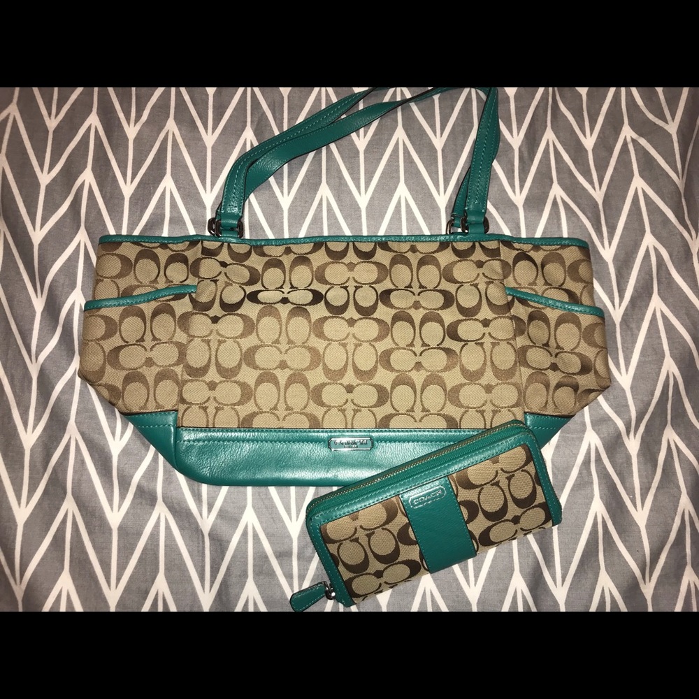 Coach Purse and Wallet - Picture 2 of 7